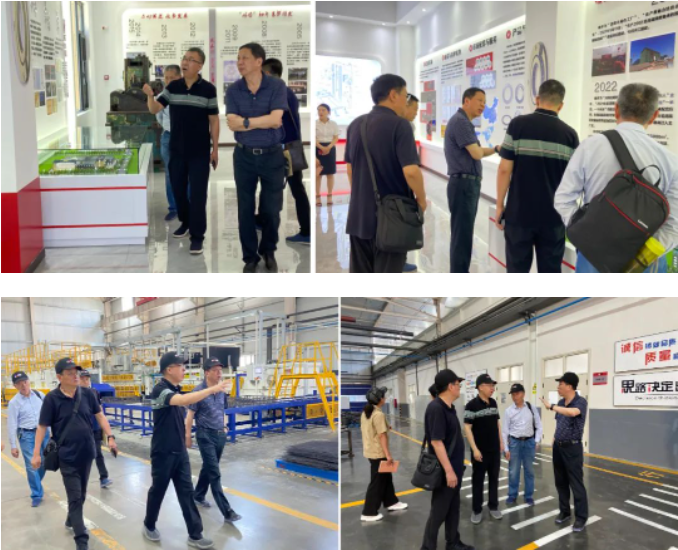 “訪企問需，聚焦發(fā)展”——中國軸協(xié)理事長周宇一行蒞臨鴻元軸承調研指導工作